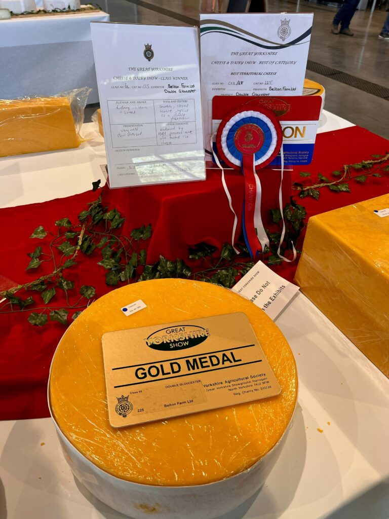 Double Gloucester Takes Home Best Territorial Cheese at The Great