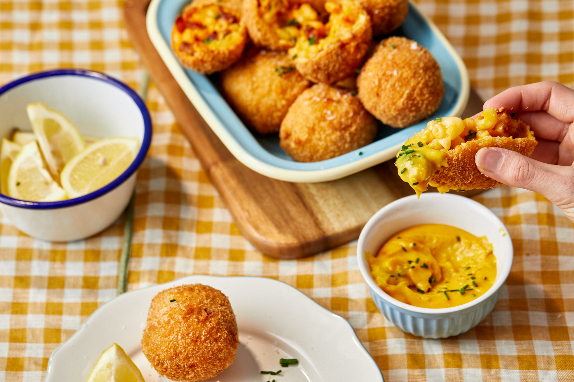 Belton Farm Red Fox Mac and Cheese Croquettes Belton Farm